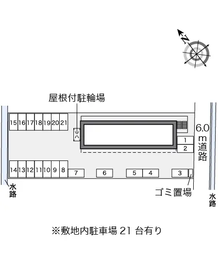 ★手数料０円★静岡市清水区楠 月極駐車場